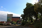 Looking south, view of Jury's Inn hotel on King Street, Derby.