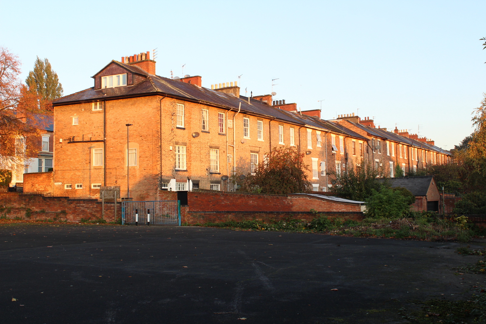 Photo of Saint Alkmund's Town Green, Derby - looking towards North Parade - October 2019